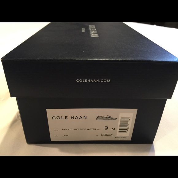 Cole Haan Grant Moc Woven Java - Picture 4 of 8